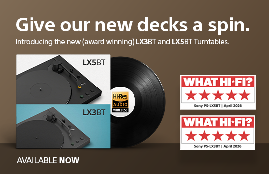 New Sony Turntables