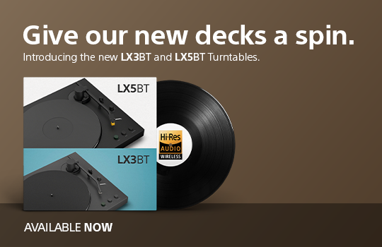 New Sony Turntables