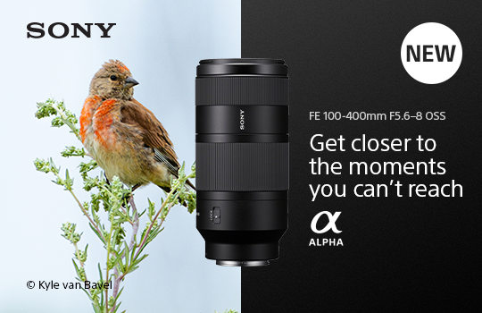 SEL100400B Lens