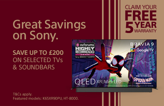 Save Up Too 200 Pounds On TVs and Soundbars