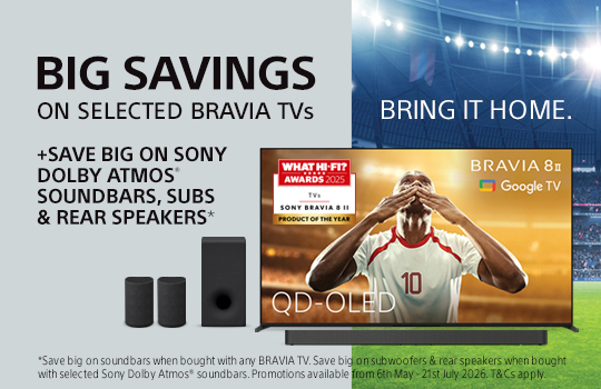 Score Big On TV and Soundbar Savings