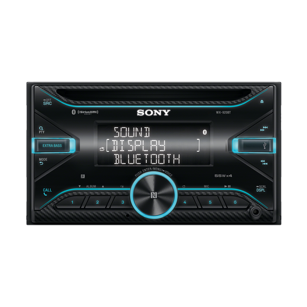 Sony WX-920BT CD Receiver with Bluetooth® Technology