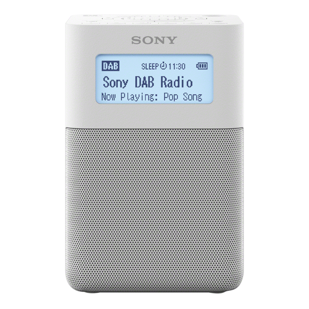 Sony XDRV20D Portable DAB_DAB_ Clock Radio with Speakers