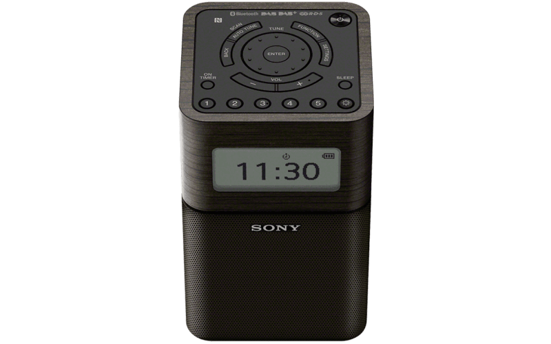 Sony XDRV1BTDB Portable DAB/DAB+ Clock Radio with Bluetooth