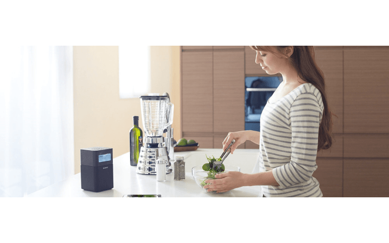 Sony XDRV1BTDB Portable DAB/DAB+ Clock Radio with Bluetooth