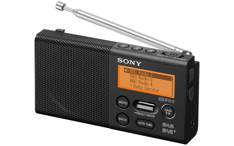 Sony XDRP1DBPB Pocket DAB/DAB+Radio