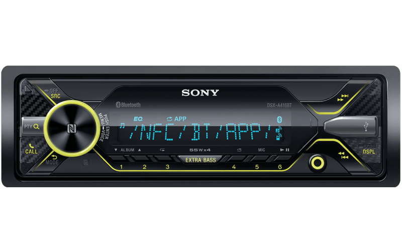 Sony dsx a416bt процессорная или нет