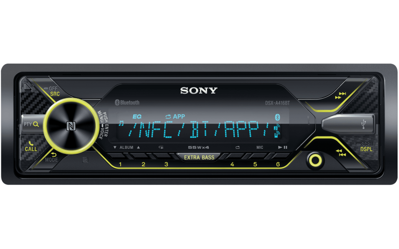 Магнитола sony dsx a416bt как удалить устройство из блютуз